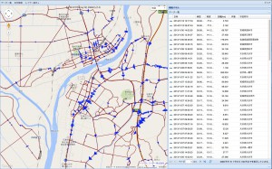 BumpRecorder Web画面サンプル_段差高表示